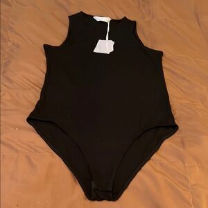 Mango Black Bodysuit